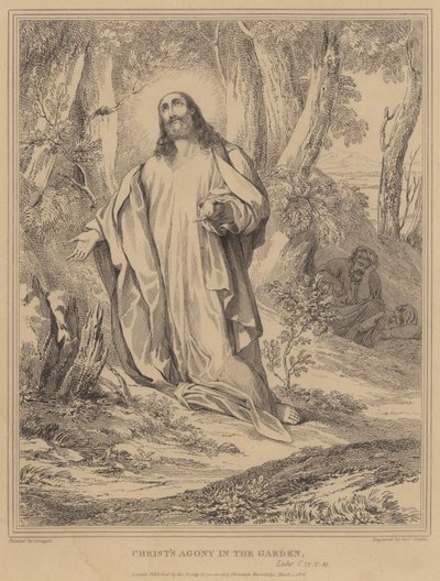 庭のキリスト苦しみ、ルーク 作： Antonio da Correggio